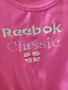Reebok Pink Tshirt - Ssize
