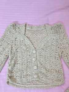 Lace Detail Top