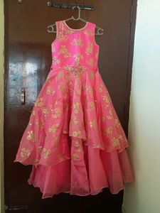 Pink Floral Dress