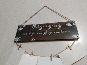 Wooden Wall Hanging photo Decor