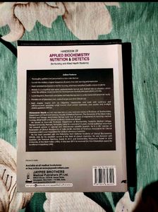 Biochemistry, Nutrition &amp; Dietetics Textbook.