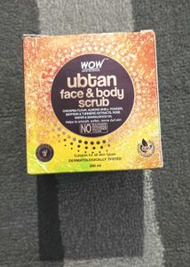 Wow Skin Science Ubtan Face & Body Scrub