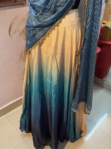 xxl ombre Lehenga