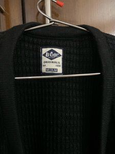 Front Side Open Half Sweater