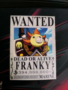 One Piece,  6 Wanted Posters
