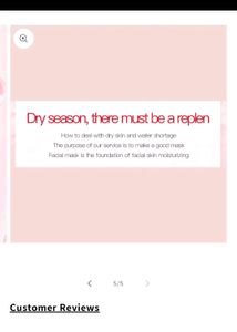 Imported Sheet Mask