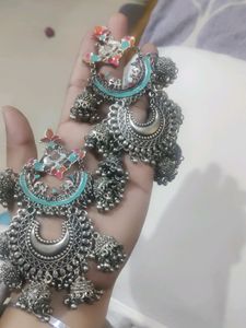 Beautiful Oxidised Jhumki
