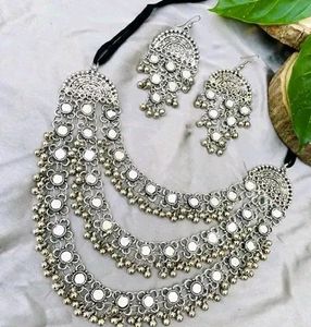 Navratri Special Oxidised Jwellery Set