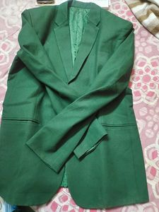 Dark Green Blazer For Sale