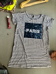 Striped Paris Tee