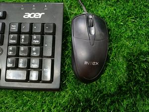 ACER/INTEX Desktop Keyboard &amp; Mouse 100% Working