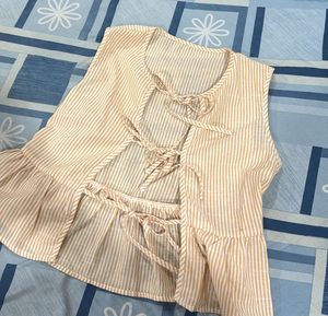 Savana yellow pintresty top