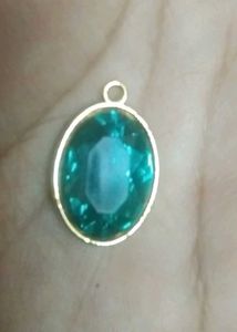 Green Gemstone Pendant