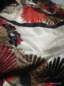 Abstract Bird Print Fabric