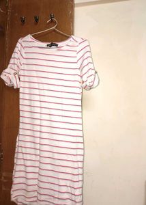 Striped Bodycon Mini Dress