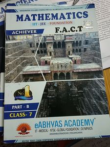 IIT-  JEE FOUNDATION BOOK CLASS 7