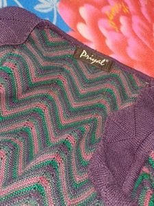 Woman Used Sweaters For Charity