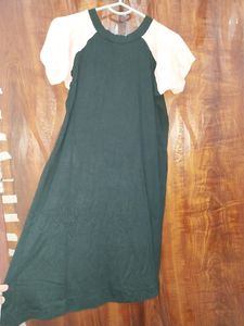 Black Dress With Pink Sleeves