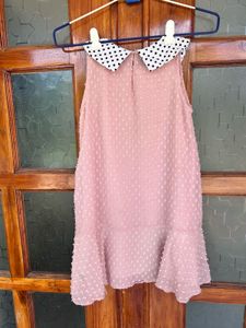 Polka Dot Collar Summer Dress