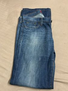 Low Waist Straight Jeans