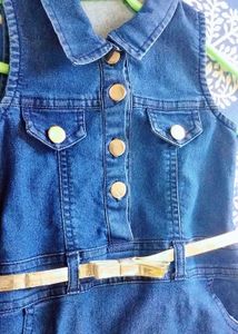 🦄Denim Frock