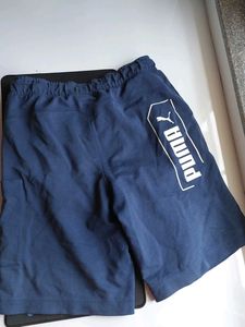 Original Puma Blue Casual Shorts