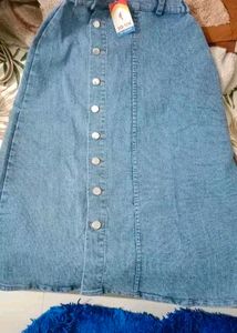 High Waist woman denim skirt!!!
