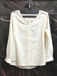 Korean stylish white shirt