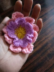 crochet flower