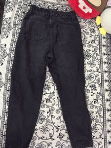 Black Denim Pants