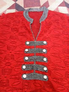 Red Kurti