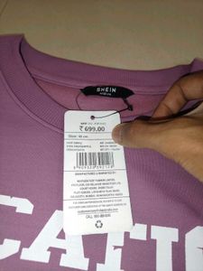 Size L Vacation Graphic Sweatshirt