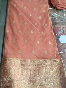 Peach Salwar Kameez Suit