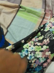 Floral Print Ethnic Skirt