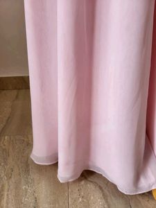 Elegant Pink Maxi Dress