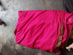Pink Saree