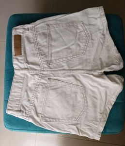 Cute White Denim Shorts