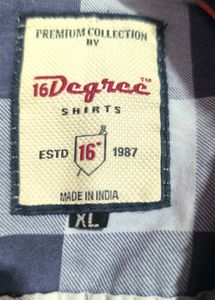 Blue Checkered Casual Shirt