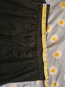 SASSFRAS Black Flared Pants