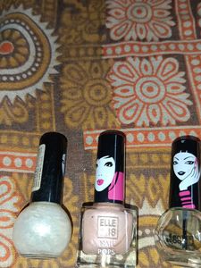 4 nail polish comboo