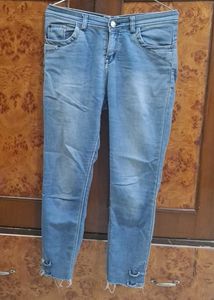 Light Wash Denim Jeans