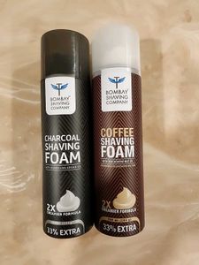 Shaving Foam- 2 Variant ( Charcoal And Coffee