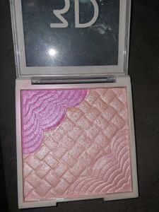 Combo Set Of Highlighter Blush And DuoContour Stic