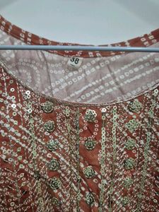 Rustic Orange Kurta