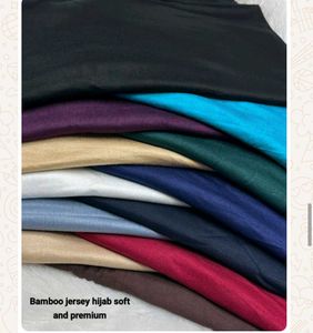 Bamboo Jersey Hijab