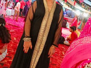 Hi This Is Beautiful Party Wear Gown .