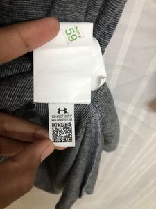 Under Armour Grey Cotton T Shirt