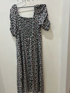 Floral Print Midi Dress