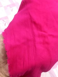 Pure Cotton Pink Embroidered Salwar Kameez