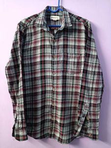 Diesel Plaid Flannel Shirt